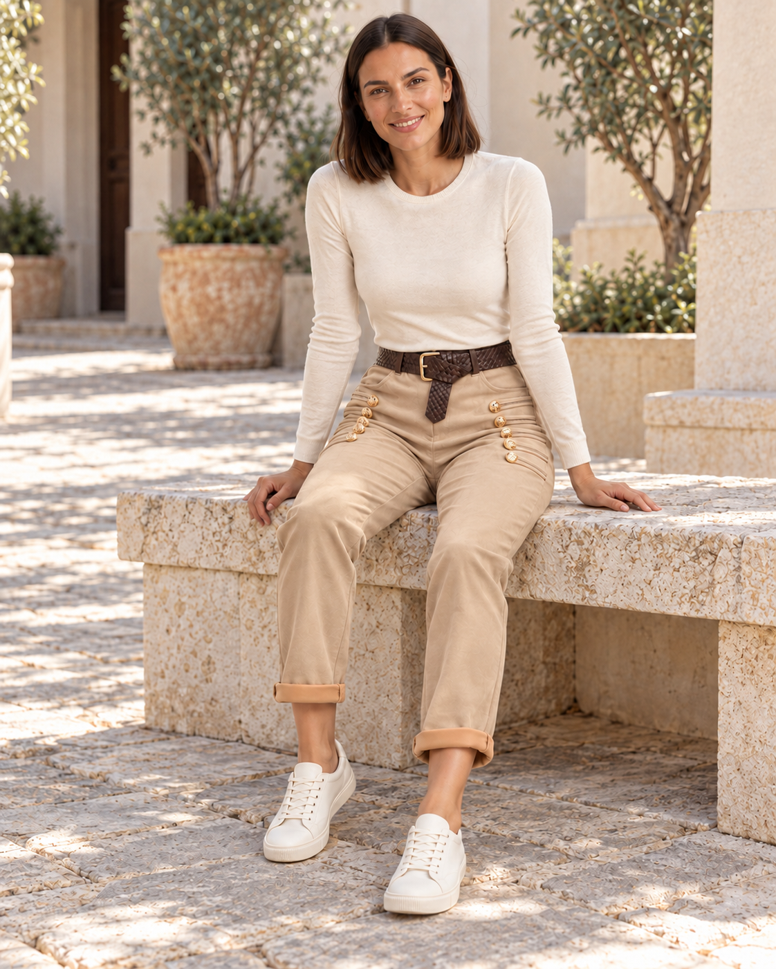 PANTALÓN BOT-BEIGE
