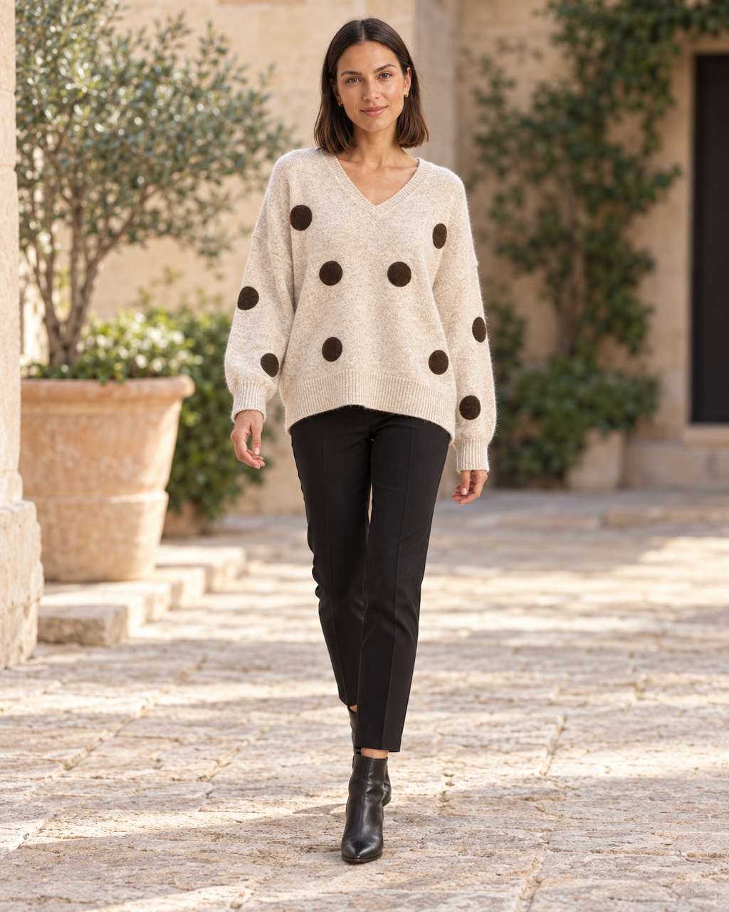 JERSEY TOPITOS-BEIGE