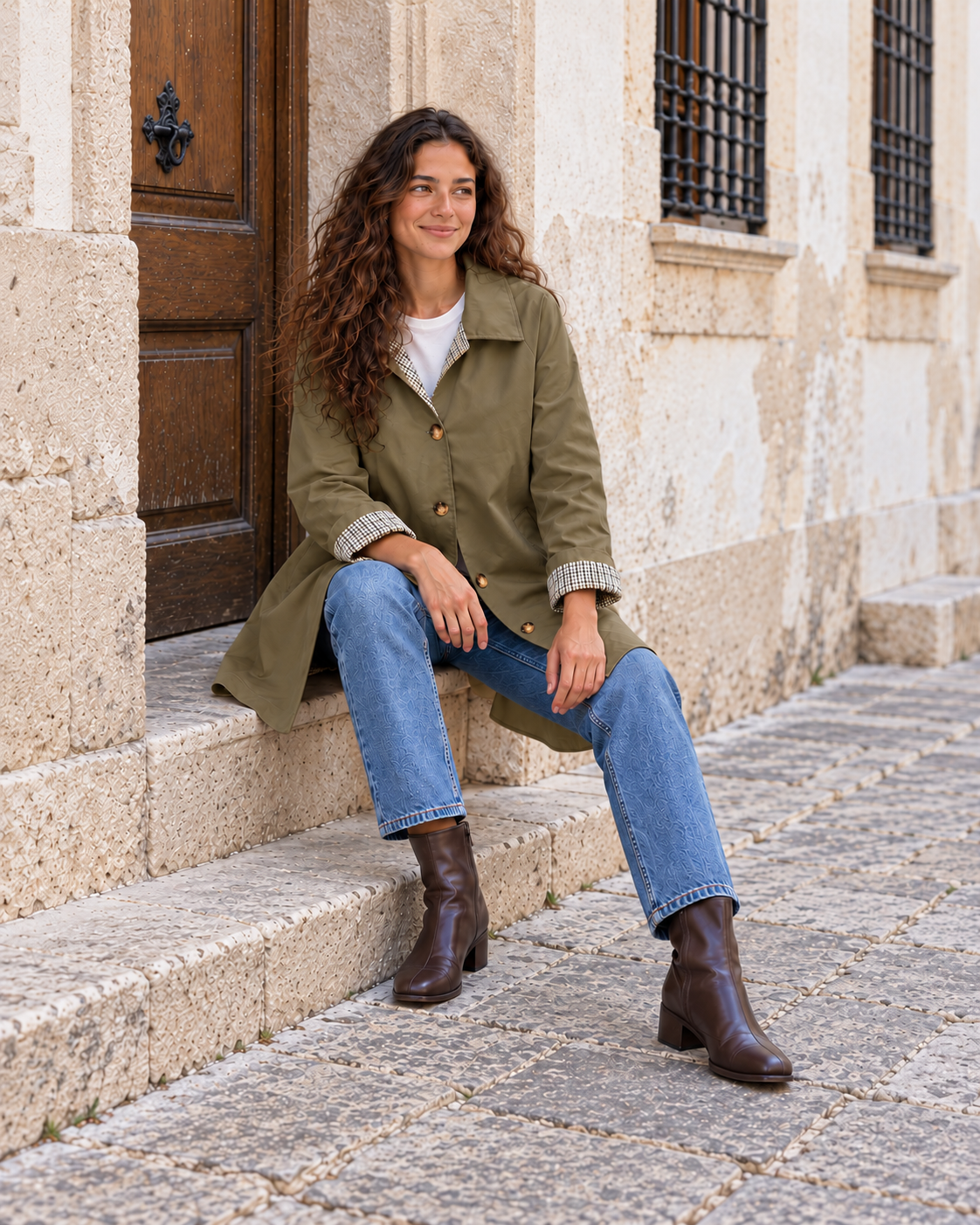 GABARDINA KHAKI