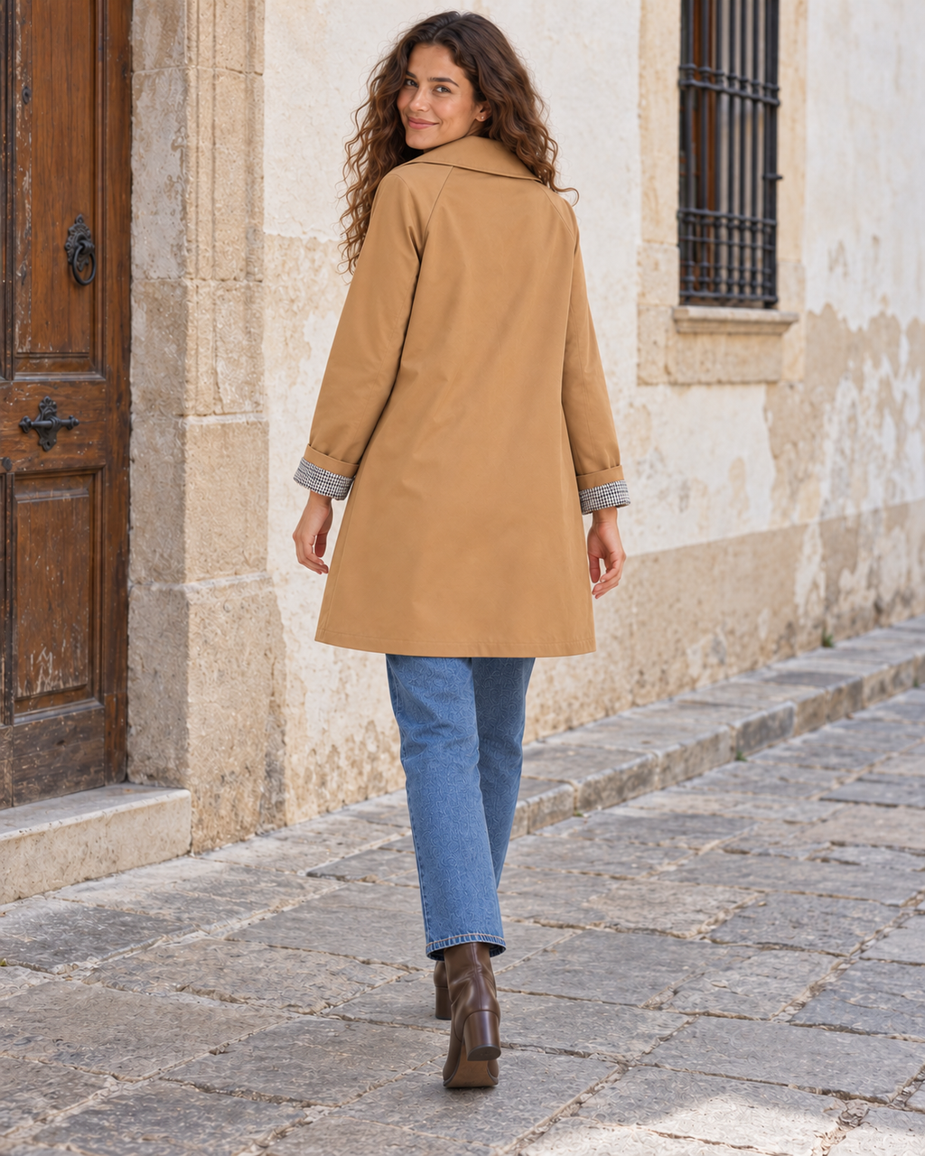 GABARDINA BEIGE