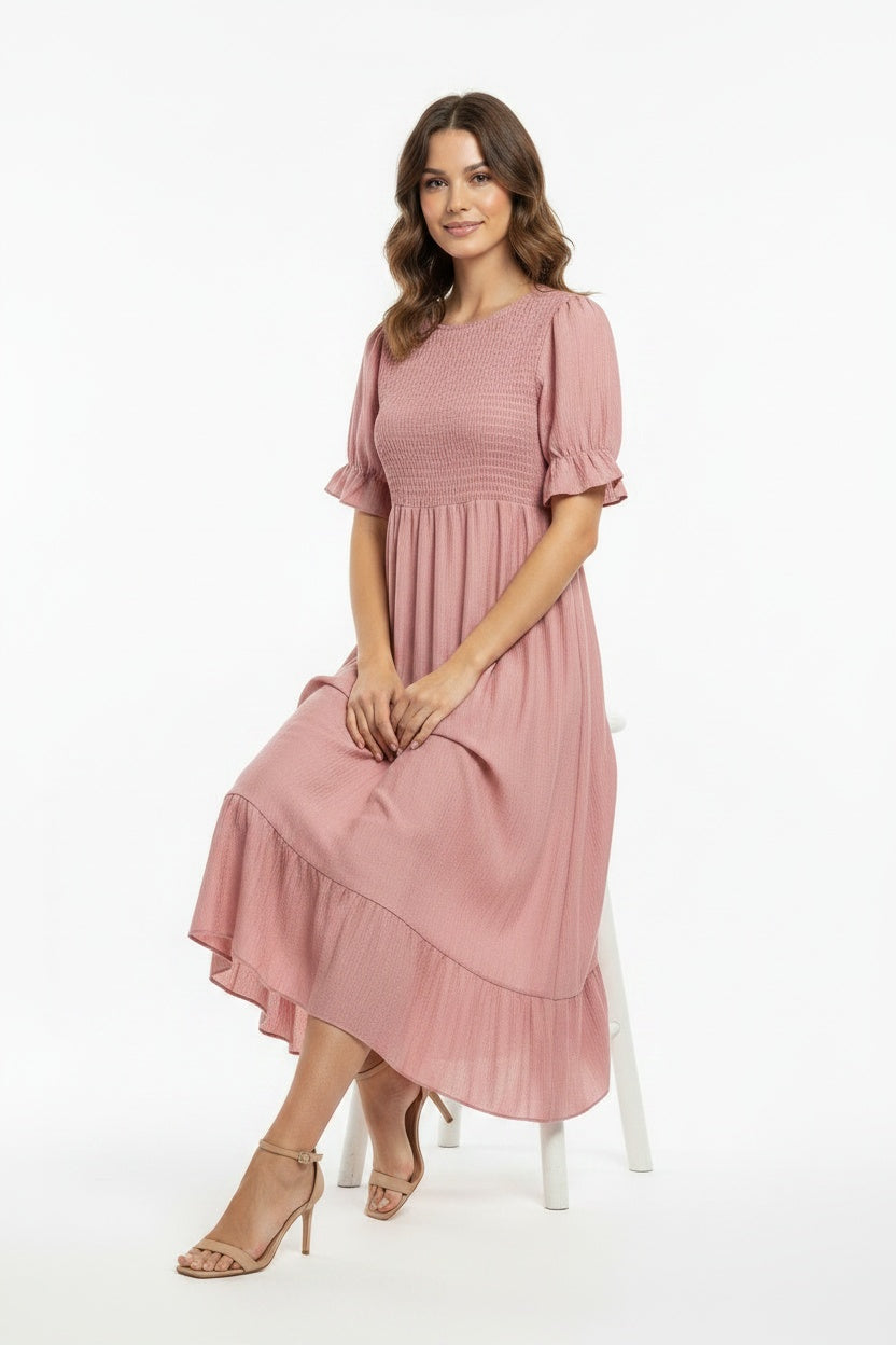 VESTIDO ENG-ROSA