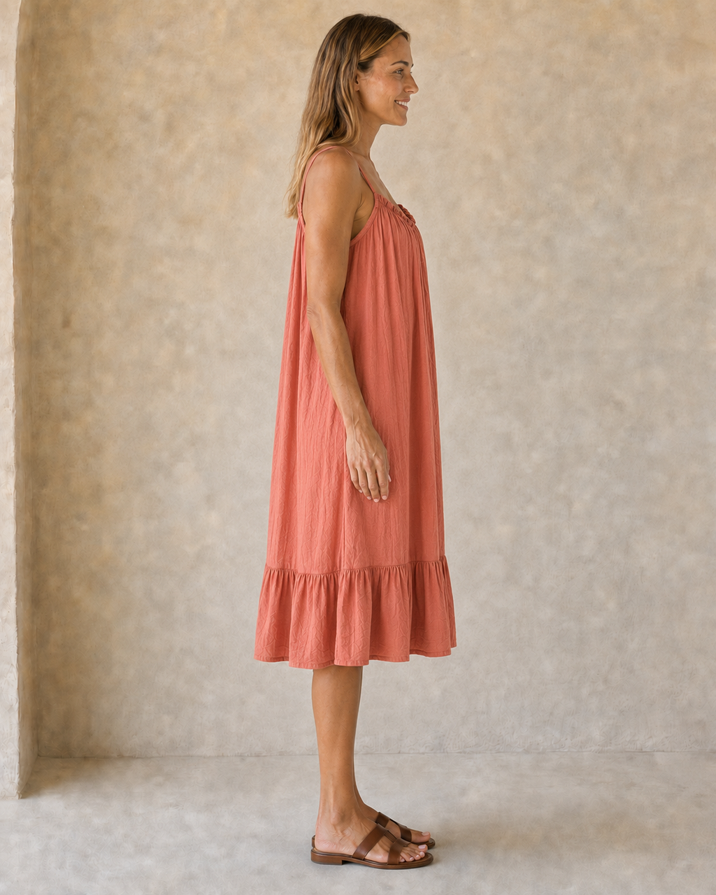 VESTIDO TIRANTE-ROSADO