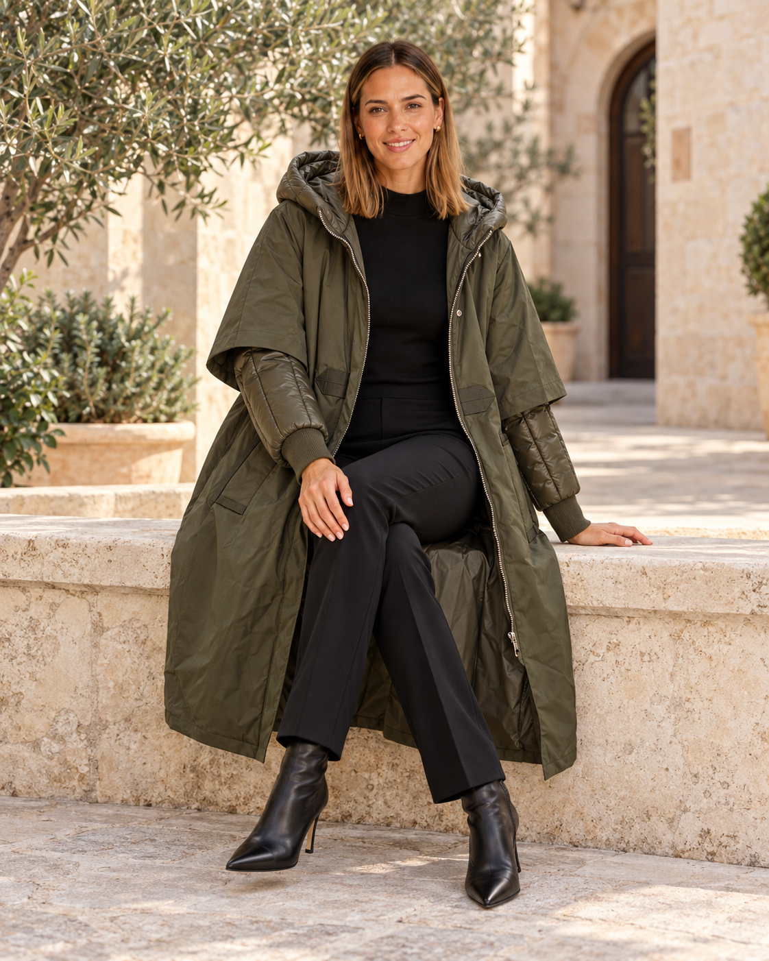 CAZADORA PAK-VERDE