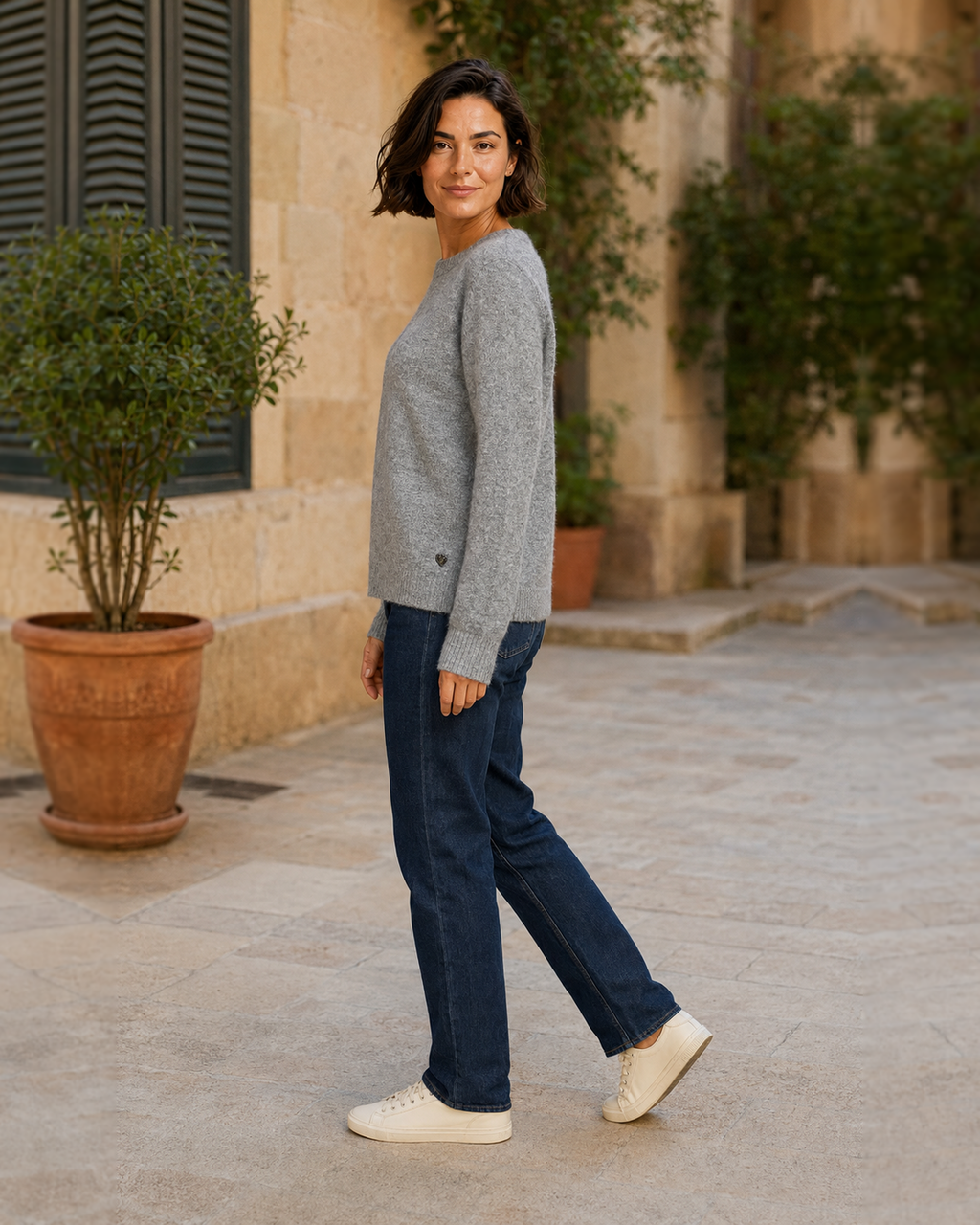 JERSEY BASIC-GRIS