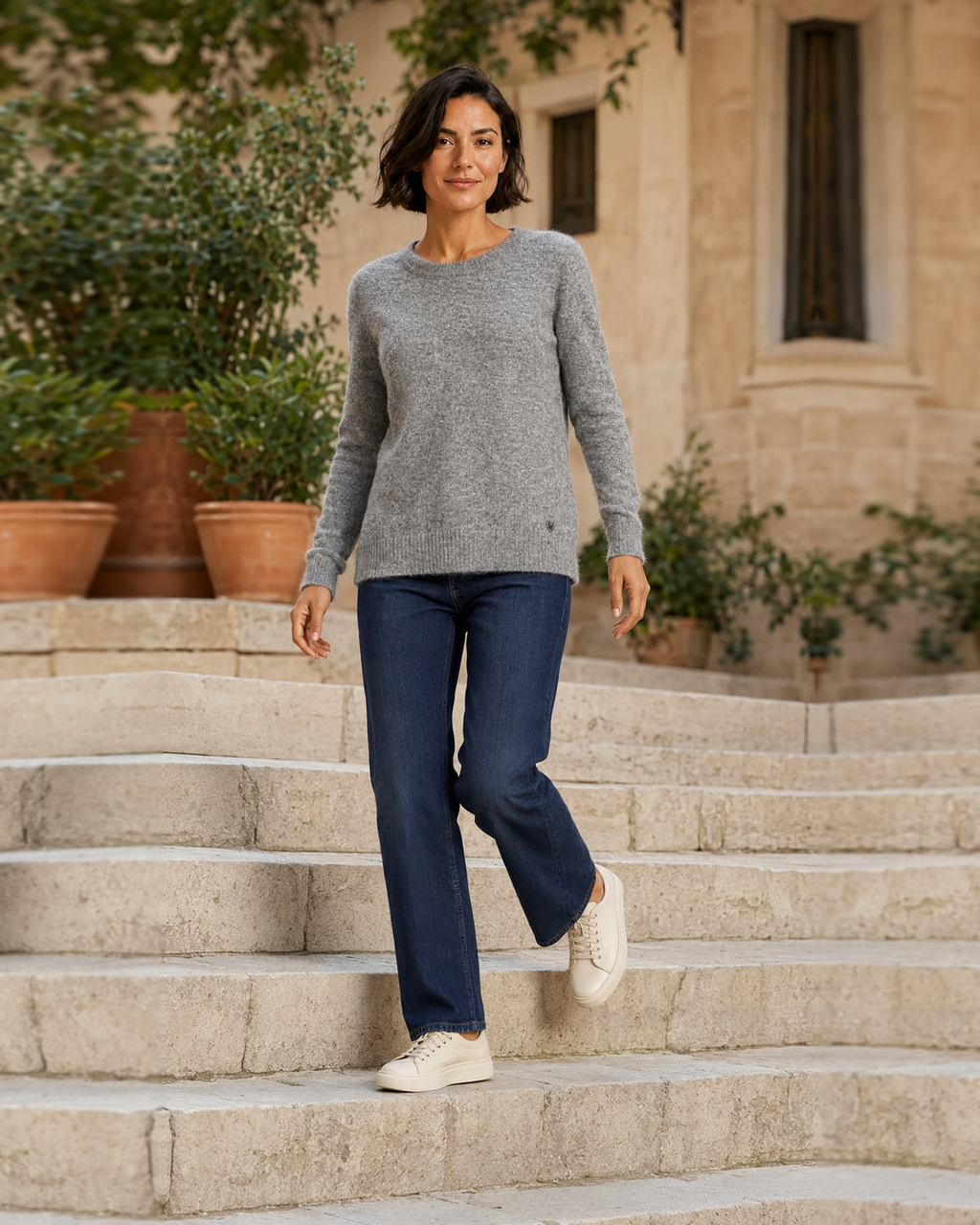 JERSEY BASIC-GRIS