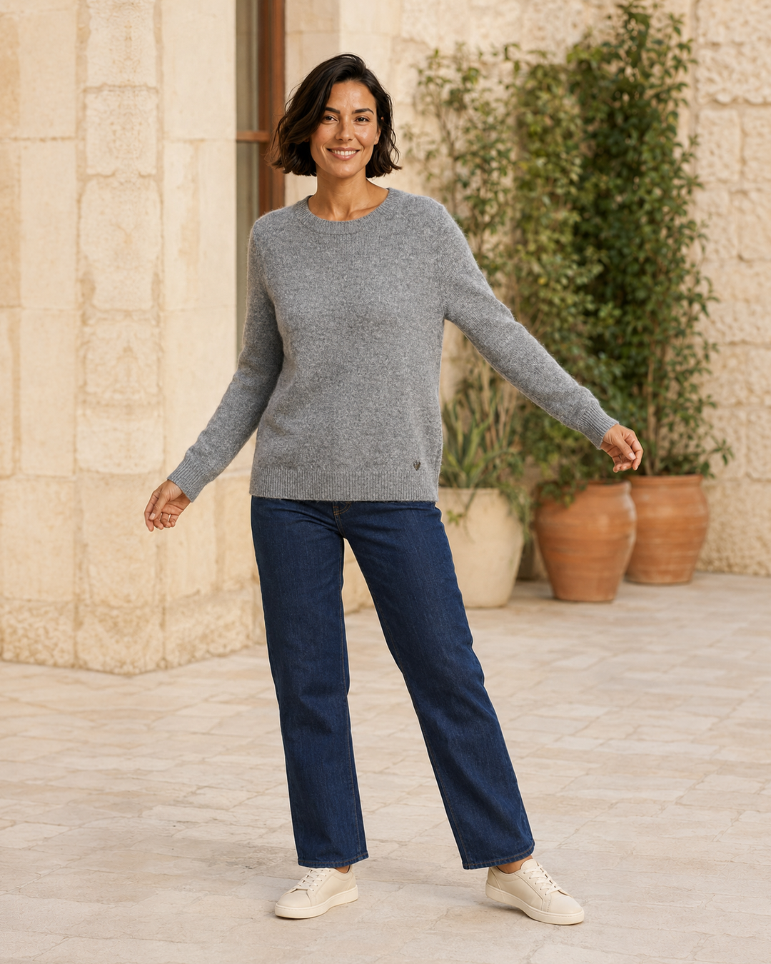 JERSEY BASIC-GRIS